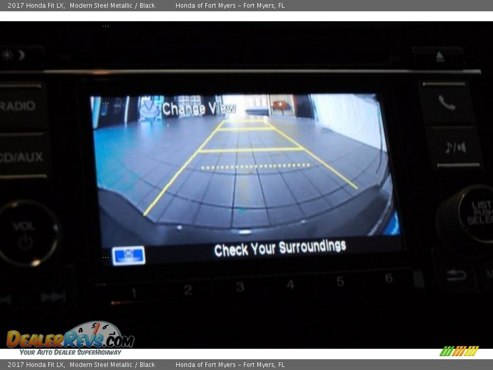 2017 Honda Fit LX Modern Steel Metallic / Black Photo #12