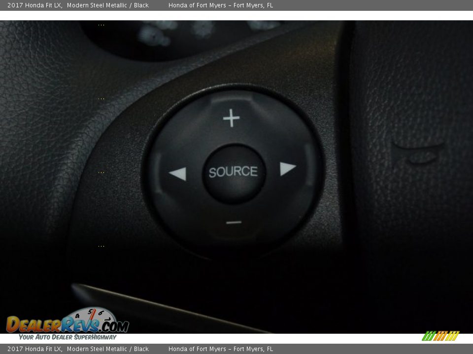 2017 Honda Fit LX Modern Steel Metallic / Black Photo #14