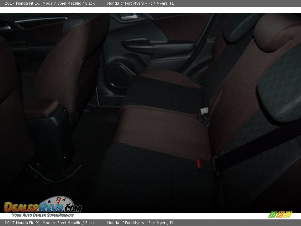 2017 Honda Fit LX Modern Steel Metallic / Black Photo #17
