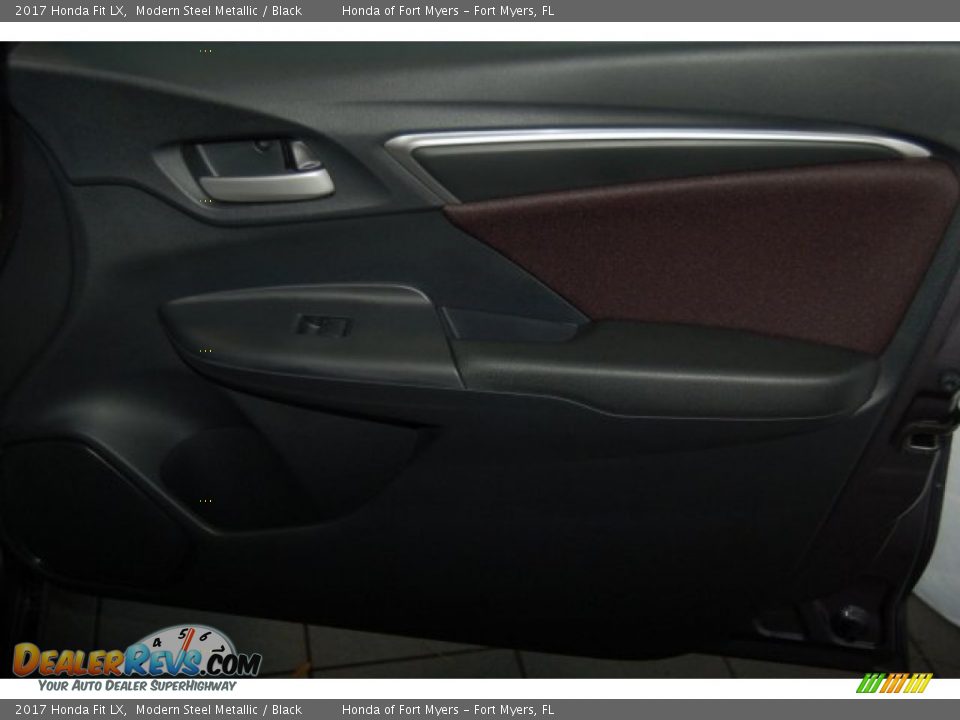 2017 Honda Fit LX Modern Steel Metallic / Black Photo #19