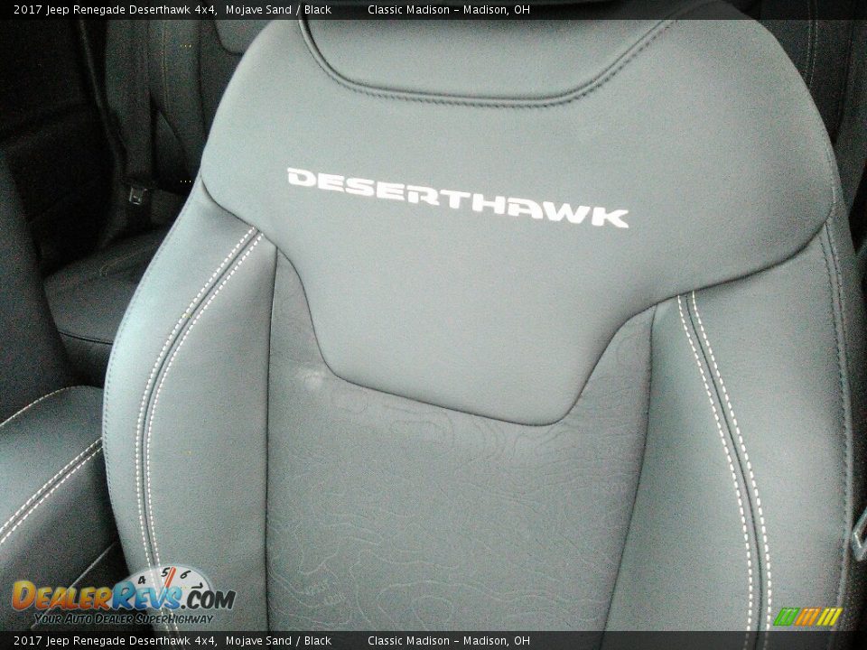 Front Seat of 2017 Jeep Renegade Deserthawk 4x4 Photo #5
