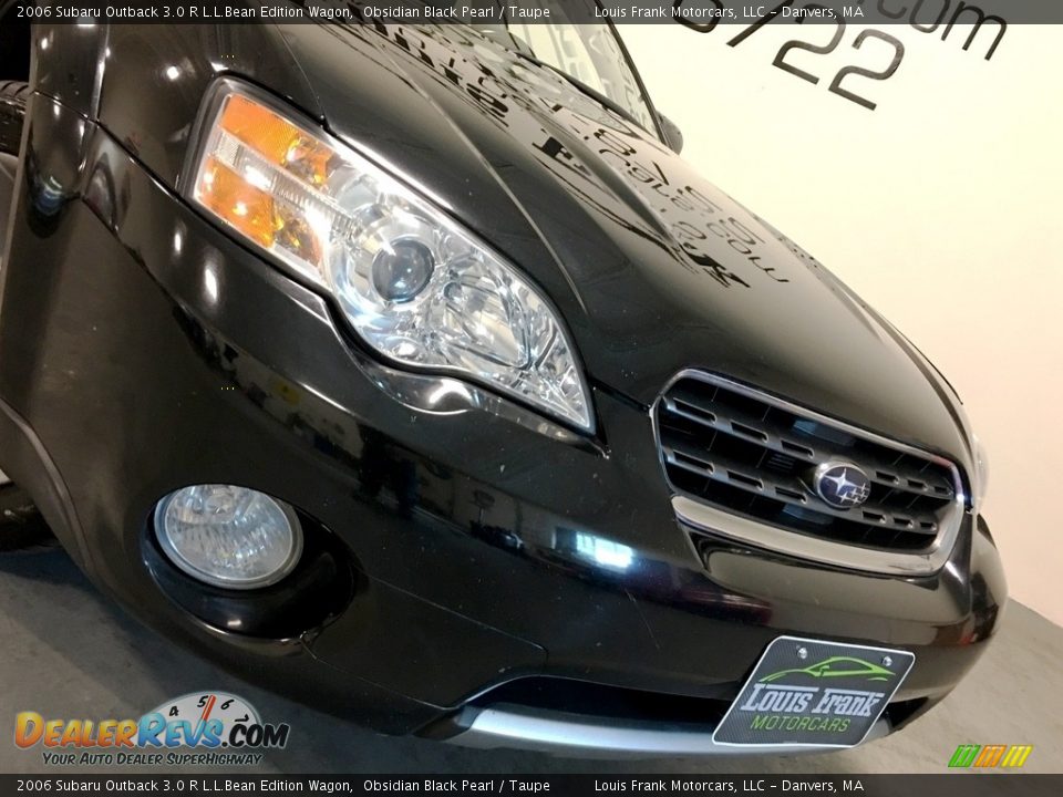 2006 Subaru Outback 3.0 R L.L.Bean Edition Wagon Obsidian Black Pearl / Taupe Photo #26