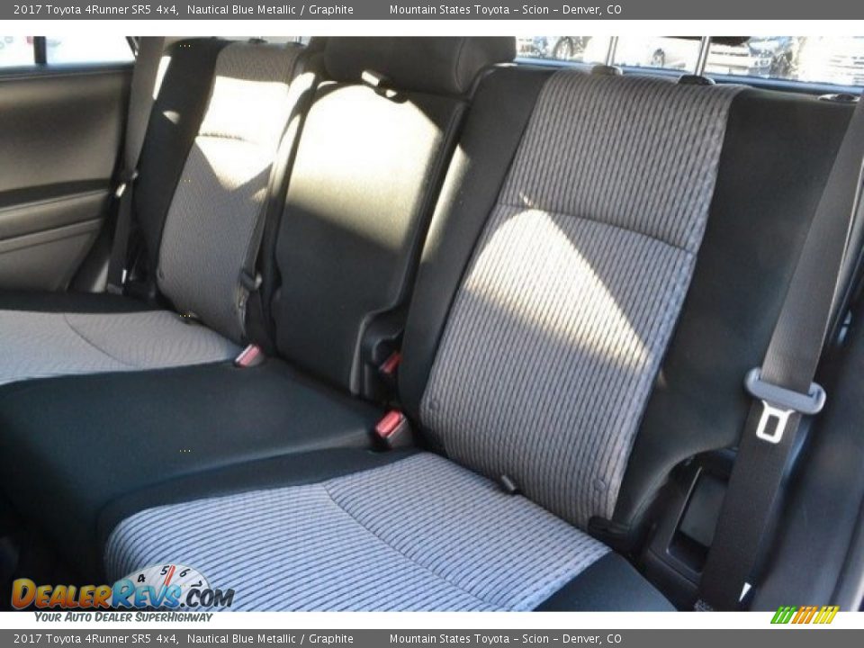 Rear Seat of 2017 Toyota 4Runner SR5 4x4 Photo #7