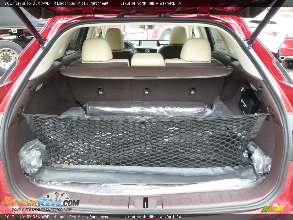 2017 Lexus RX 350 AWD Trunk Photo #6