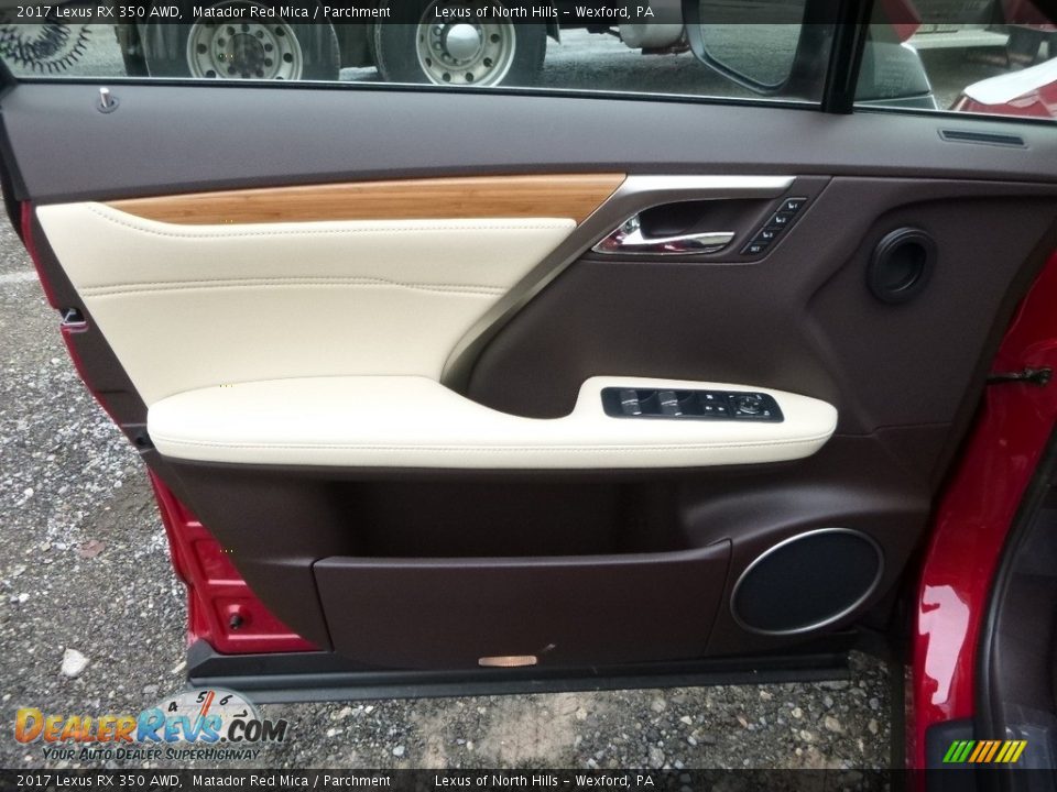 Door Panel of 2017 Lexus RX 350 AWD Photo #10