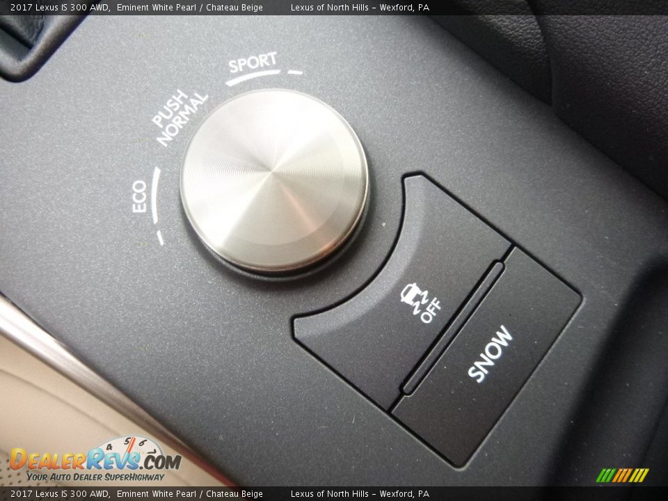 Controls of 2017 Lexus IS 300 AWD Photo #13