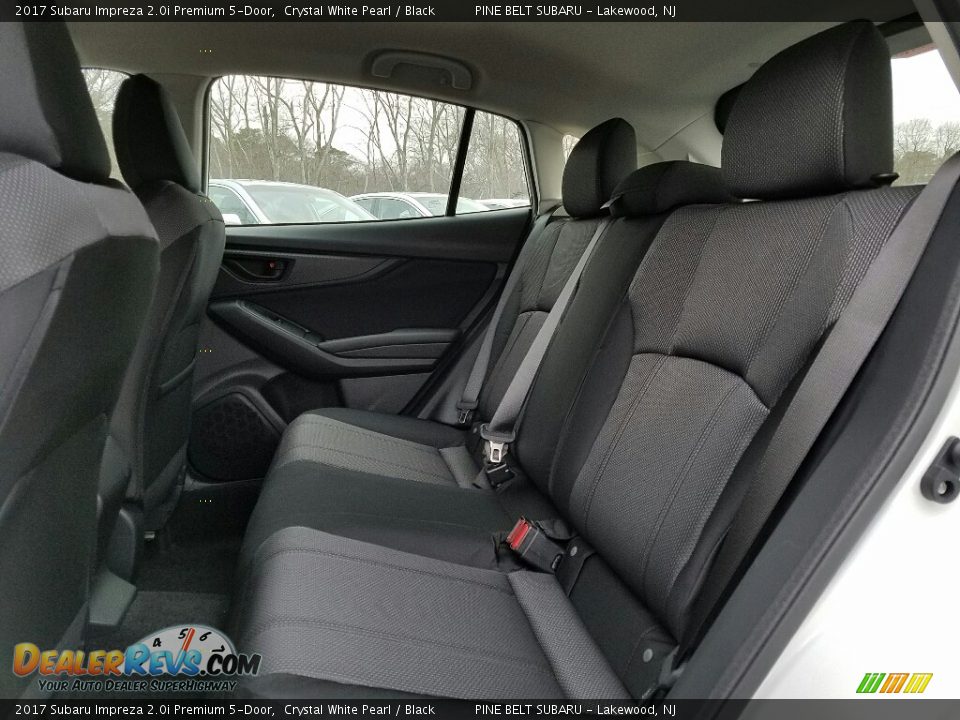 Rear Seat of 2017 Subaru Impreza 2.0i Premium 5-Door Photo #6