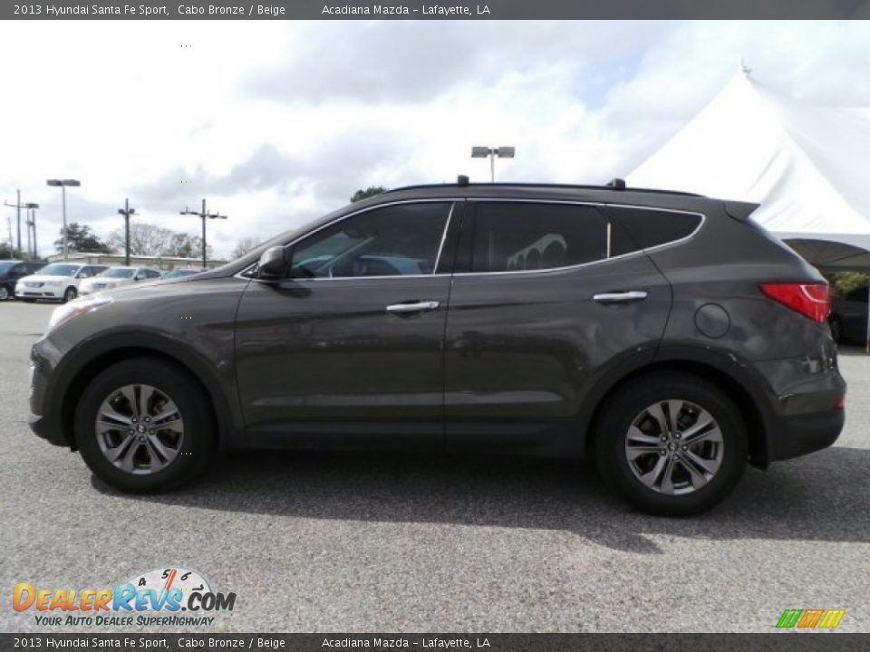 2013 Hyundai Santa Fe Sport Cabo Bronze / Beige Photo #3