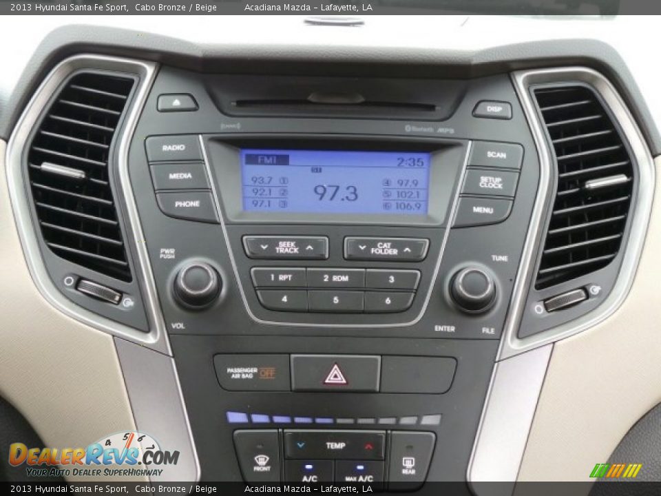 2013 Hyundai Santa Fe Sport Cabo Bronze / Beige Photo #21