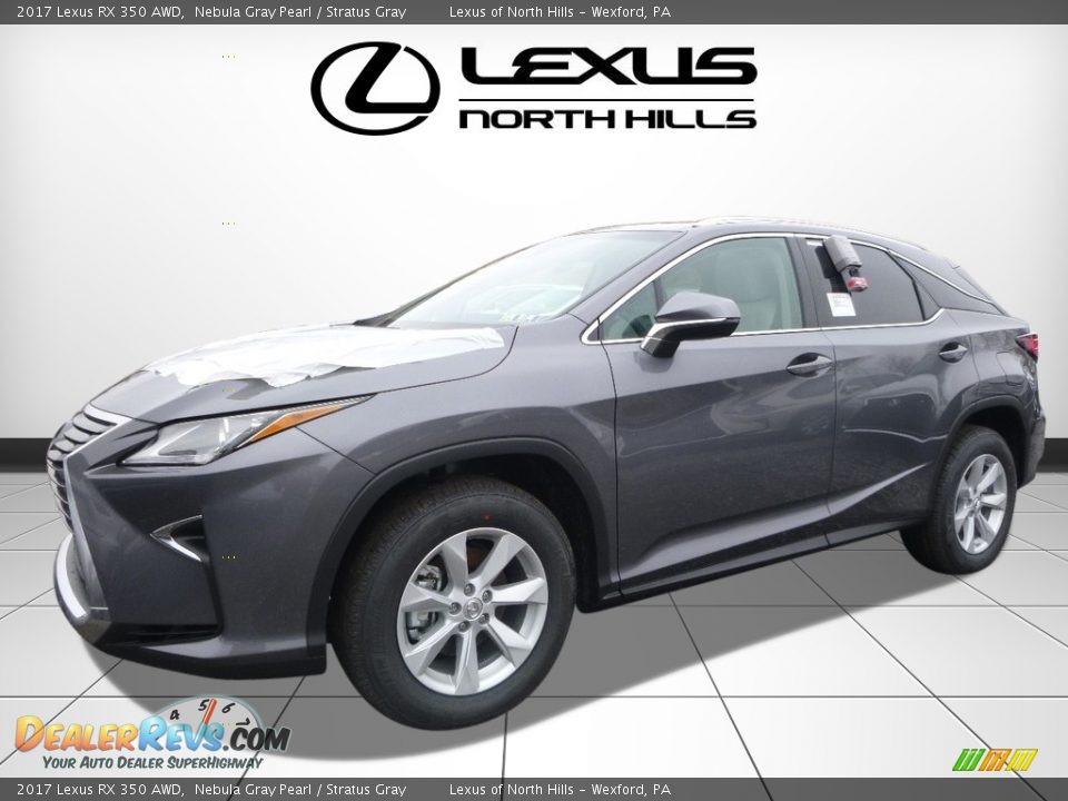 2017 Lexus RX 350 AWD Nebula Gray Pearl / Stratus Gray Photo #4