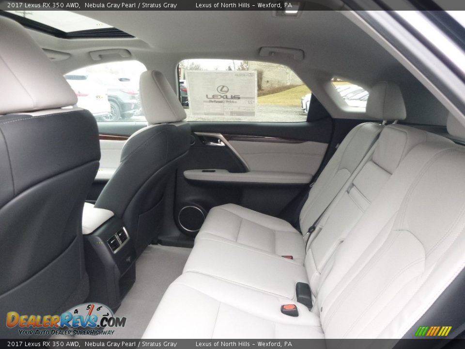 2017 Lexus RX 350 AWD Nebula Gray Pearl / Stratus Gray Photo #8