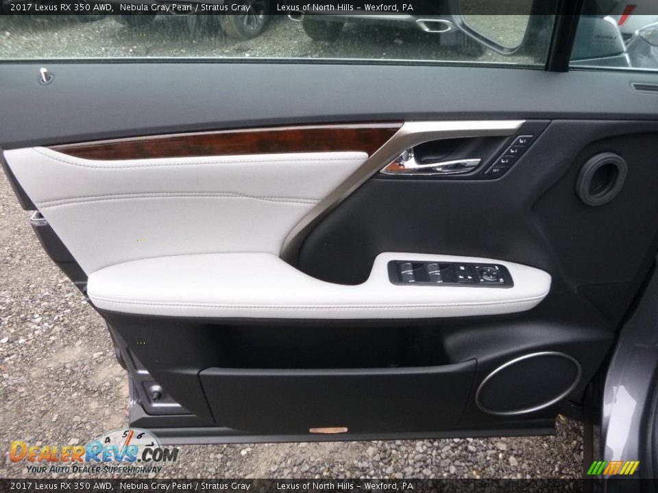 2017 Lexus RX 350 AWD Nebula Gray Pearl / Stratus Gray Photo #10