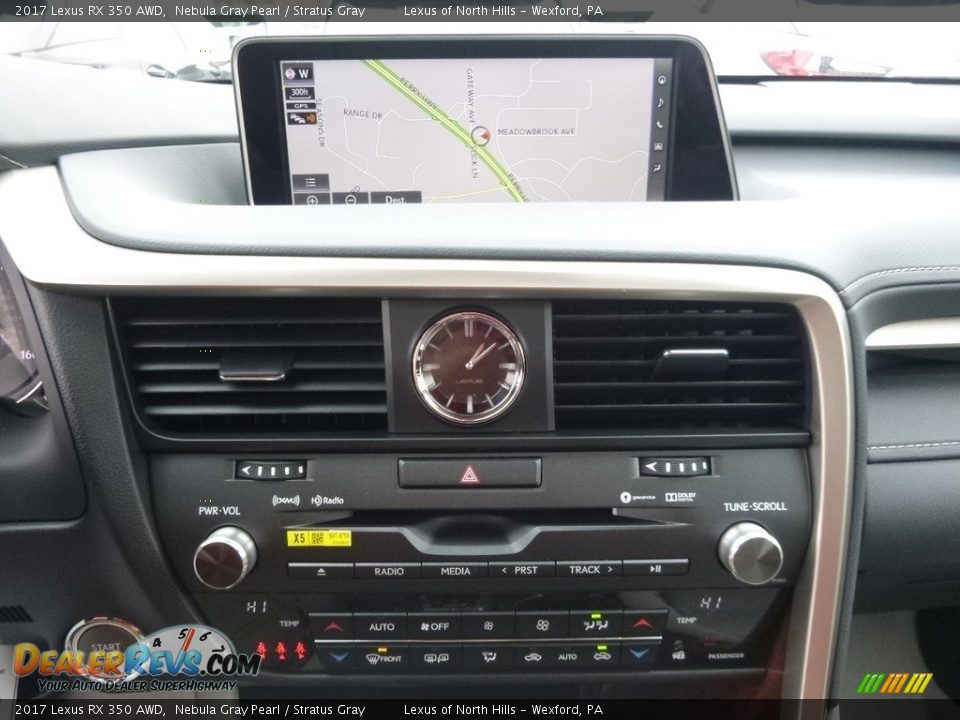 2017 Lexus RX 350 AWD Nebula Gray Pearl / Stratus Gray Photo #13