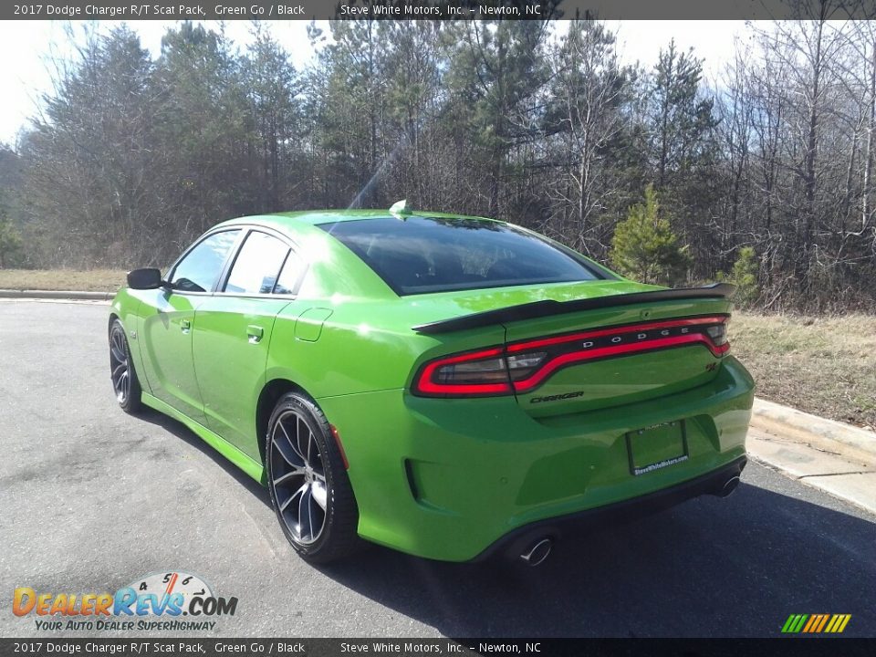 2017 Dodge Charger R/T Scat Pack Green Go / Black Photo #8