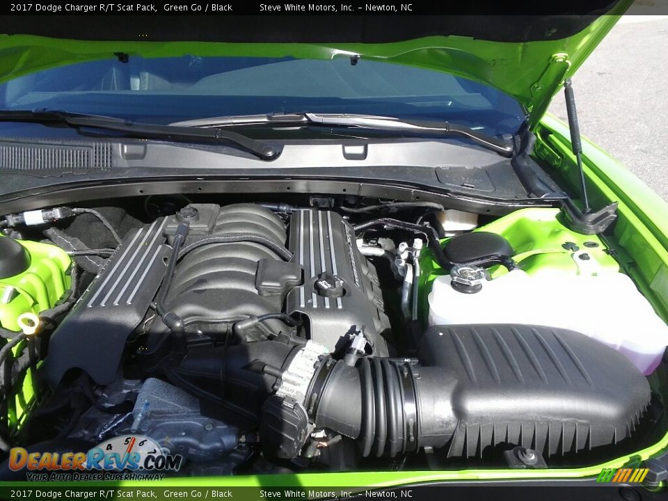 2017 Dodge Charger R/T Scat Pack Green Go / Black Photo #24
