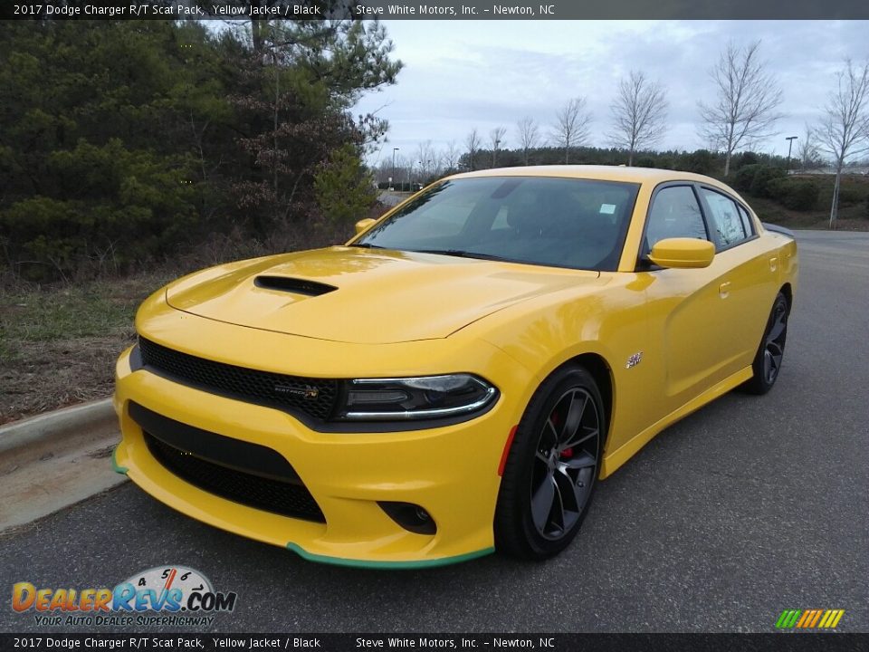 2017 Dodge Charger R/T Scat Pack Yellow Jacket / Black Photo #2