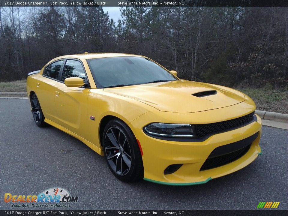 2017 Dodge Charger R/T Scat Pack Yellow Jacket / Black Photo #4