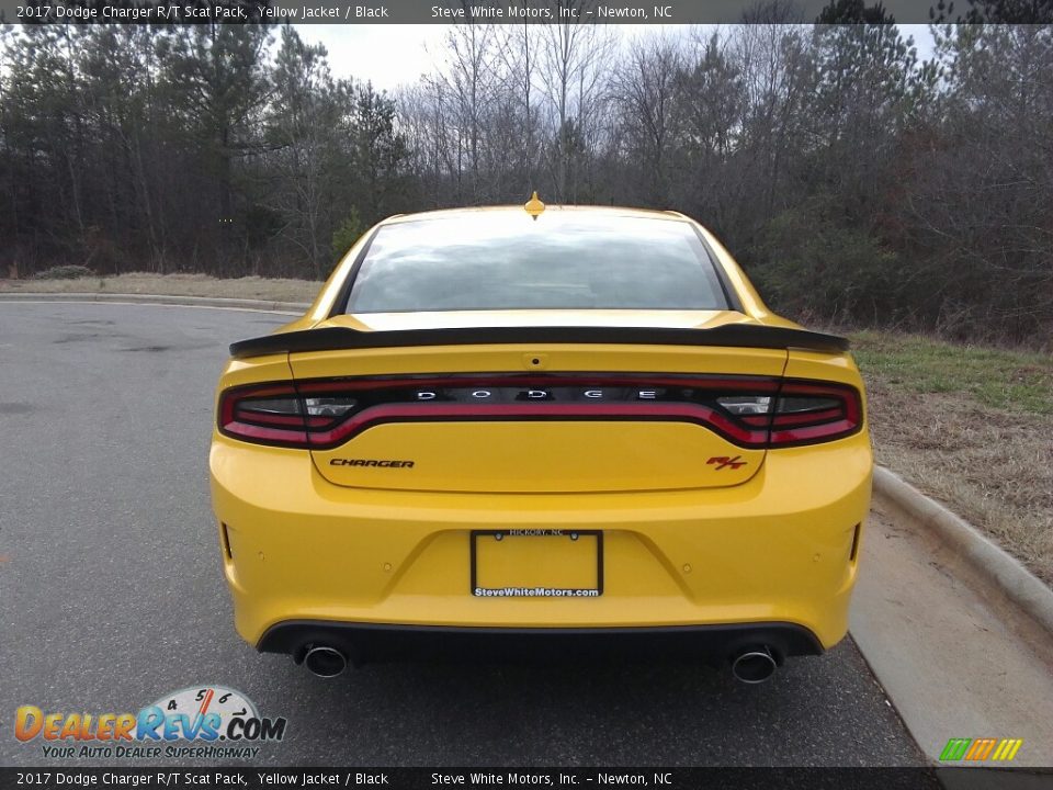 2017 Dodge Charger R/T Scat Pack Yellow Jacket / Black Photo #7