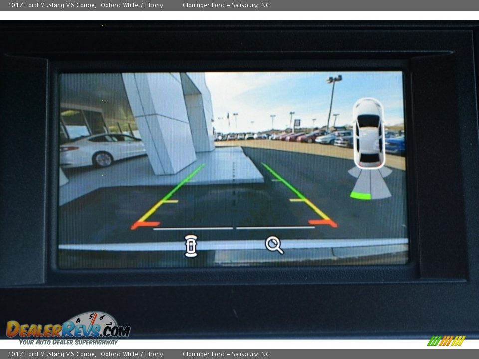 2017 Ford Mustang V6 Coupe Oxford White / Ebony Photo #11