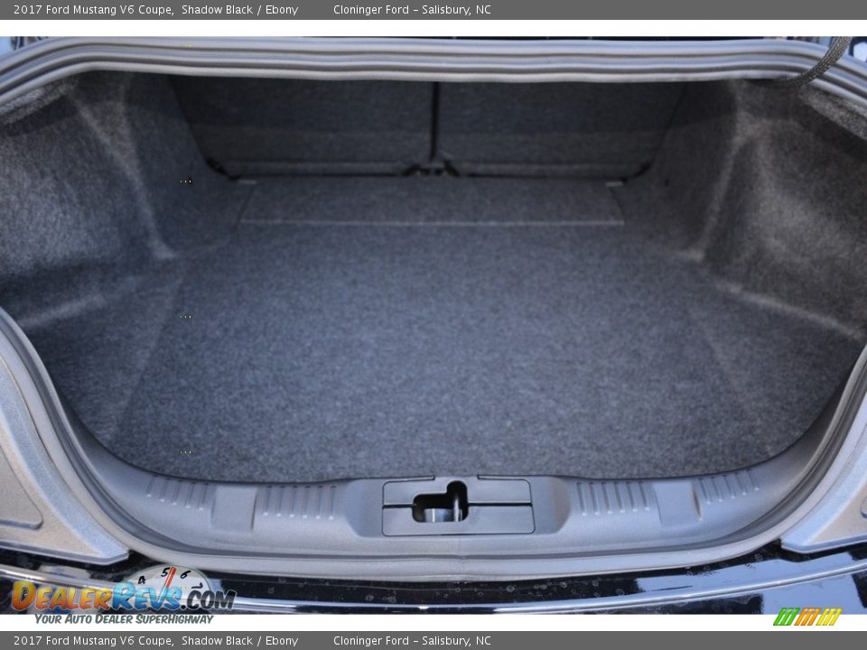 2017 Ford Mustang V6 Coupe Shadow Black / Ebony Photo #8
