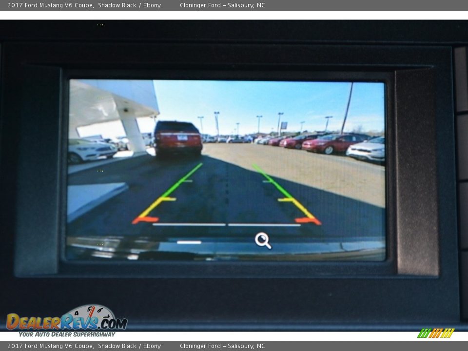 2017 Ford Mustang V6 Coupe Shadow Black / Ebony Photo #11