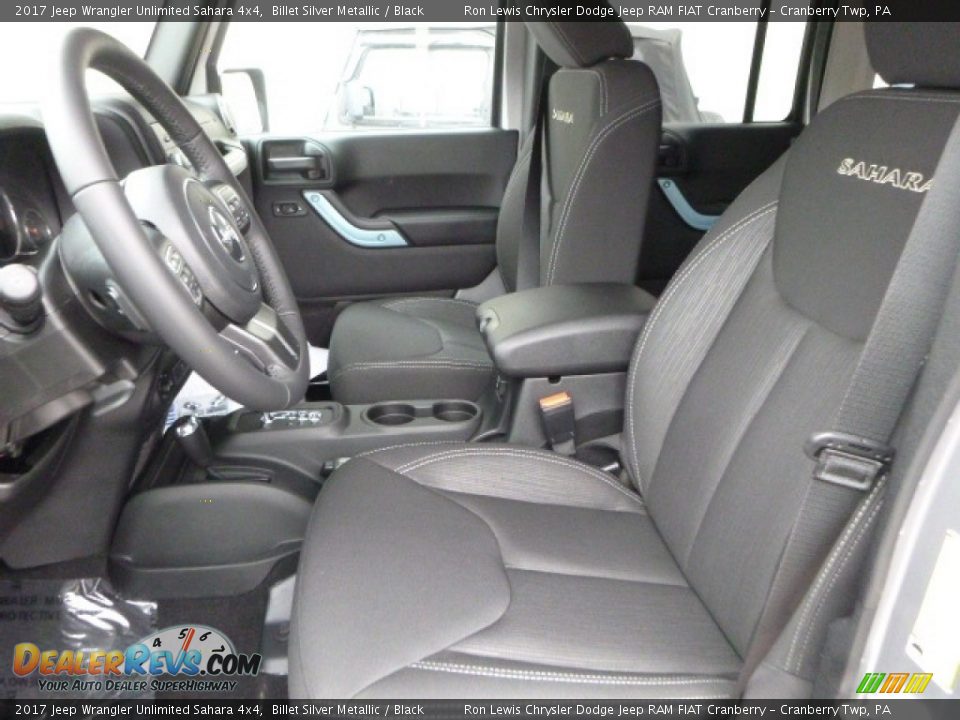 2017 Jeep Wrangler Unlimited Sahara 4x4 Billet Silver Metallic / Black Photo #11