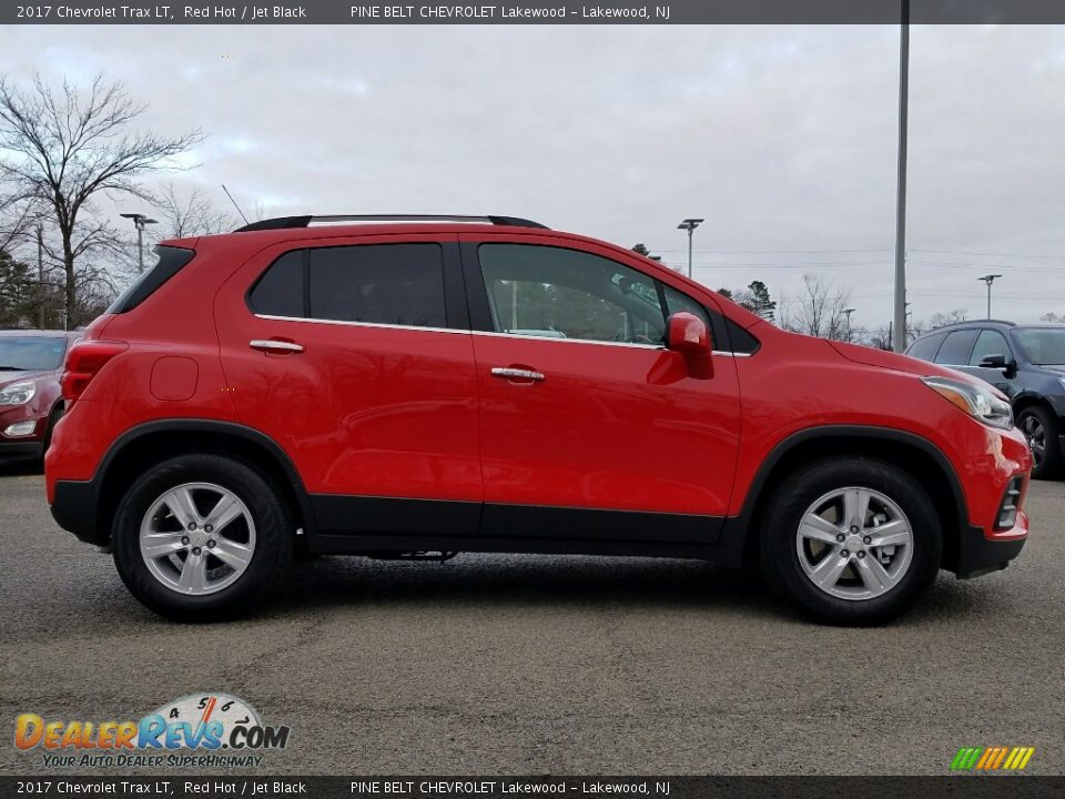 Red Hot 2017 Chevrolet Trax LT Photo #3