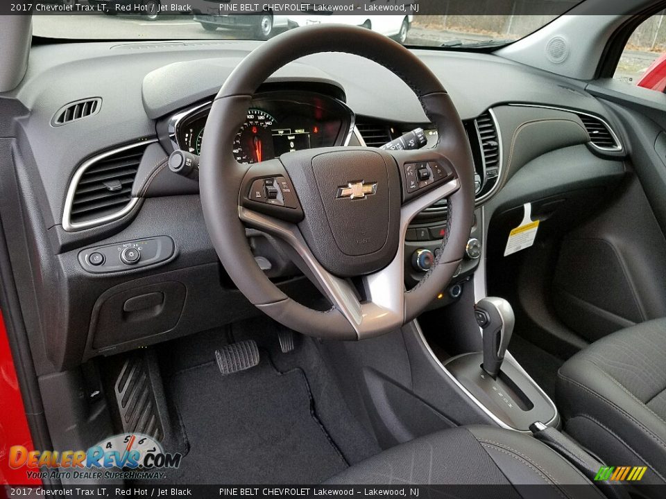 Jet Black Interior - 2017 Chevrolet Trax LT Photo #7