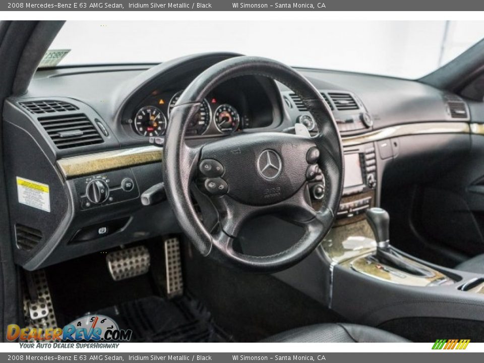 2008 Mercedes-Benz E 63 AMG Sedan Iridium Silver Metallic / Black Photo #20