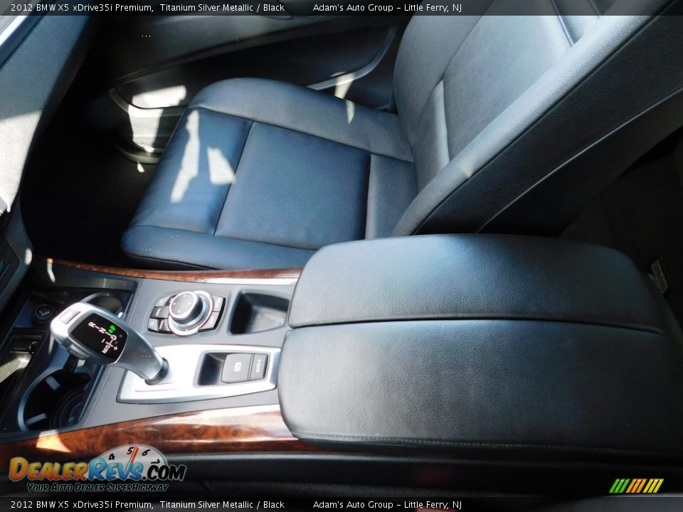 2012 BMW X5 xDrive35i Premium Titanium Silver Metallic / Black Photo #20