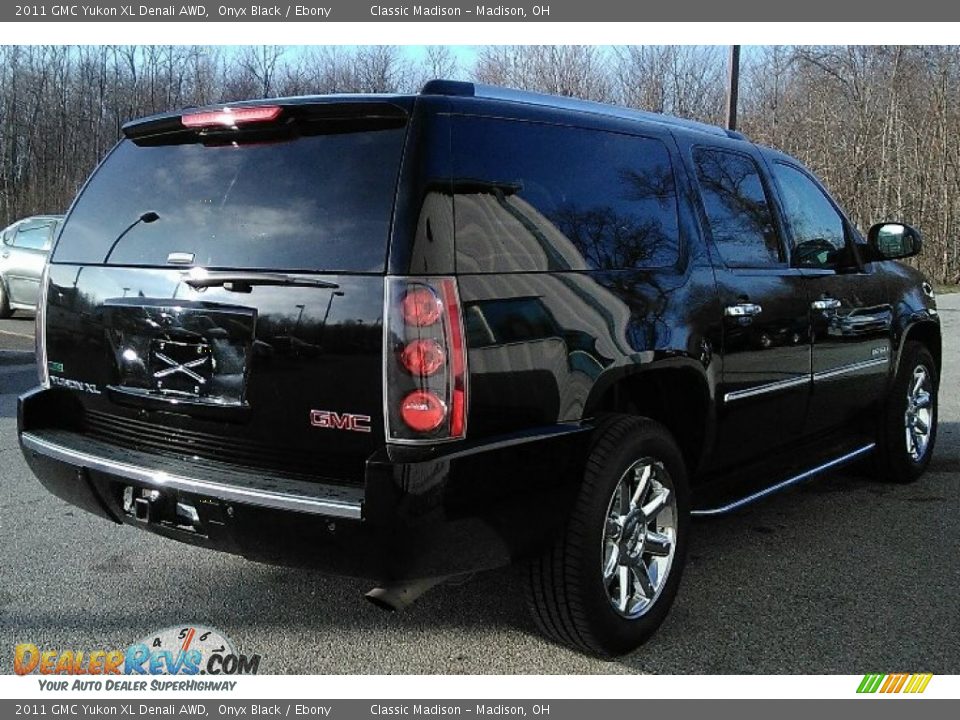 2011 GMC Yukon XL Denali AWD Onyx Black / Ebony Photo #1