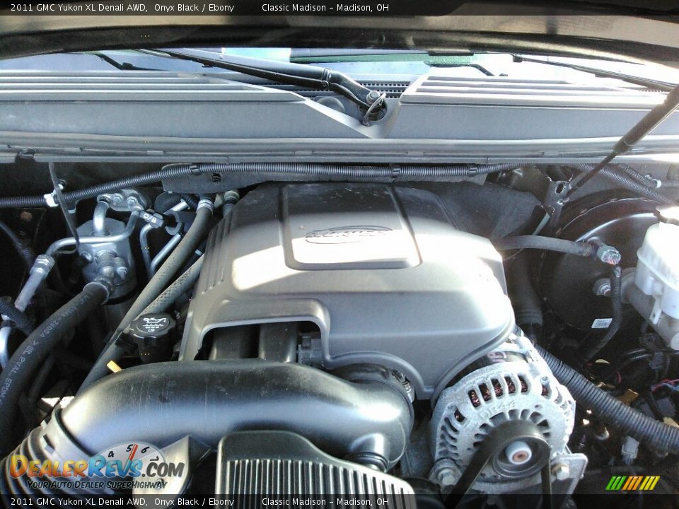 2011 GMC Yukon XL Denali AWD Onyx Black / Ebony Photo #11