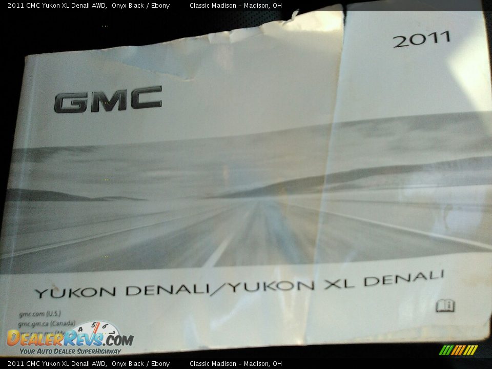 2011 GMC Yukon XL Denali AWD Onyx Black / Ebony Photo #21
