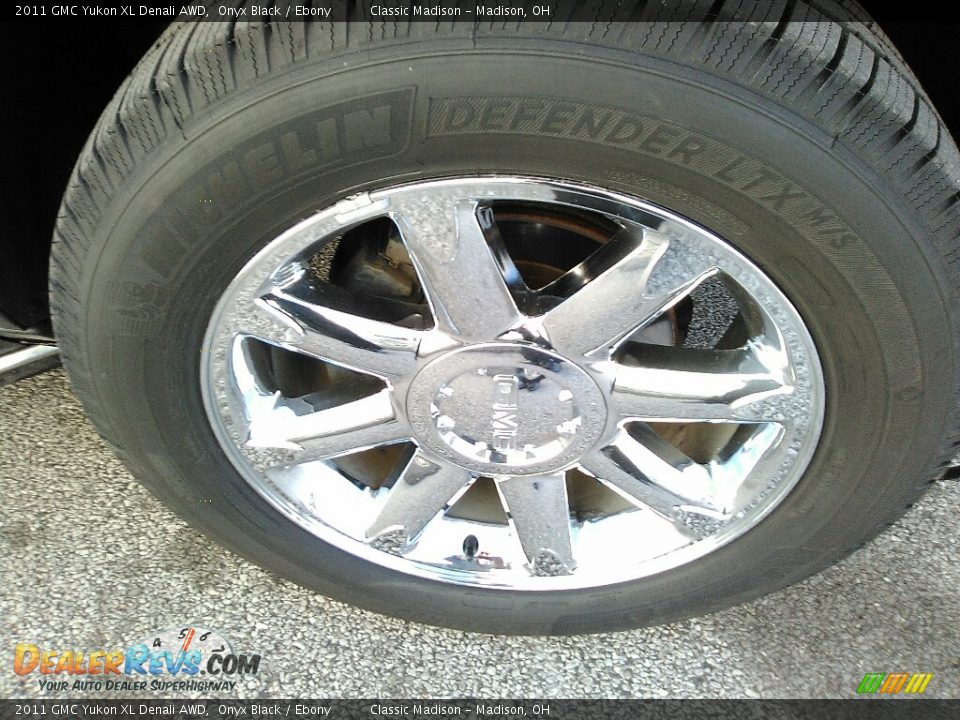 2011 GMC Yukon XL Denali AWD Onyx Black / Ebony Photo #22