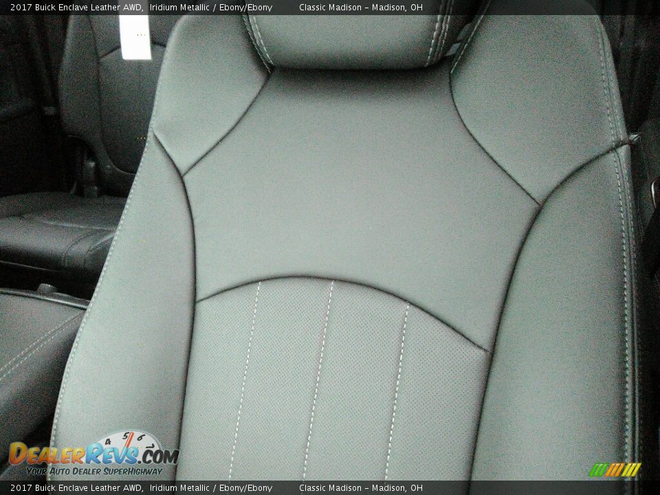 2017 Buick Enclave Leather AWD Iridium Metallic / Ebony/Ebony Photo #5