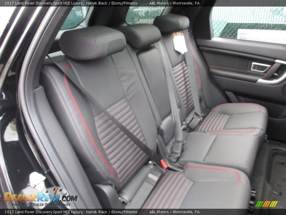 Rear Seat of 2017 Land Rover Discovery Sport HSE Luxury Photo #13