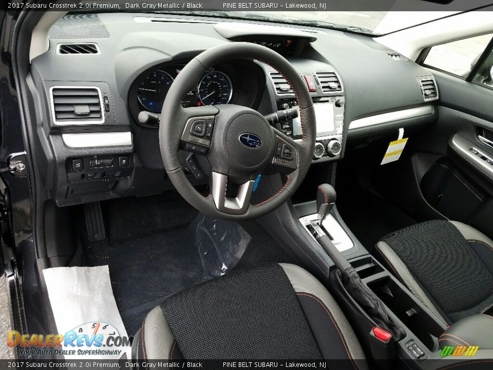 Black Interior - 2017 Subaru Crosstrek 2.0i Premium Photo #9