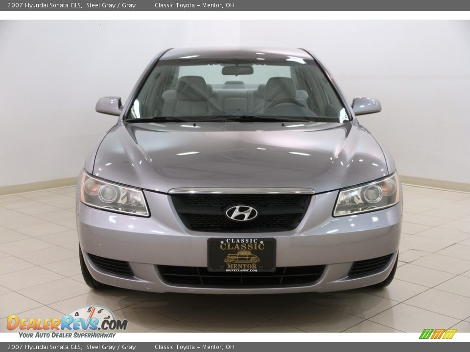 2007 Hyundai Sonata GLS Steel Gray / Gray Photo #2