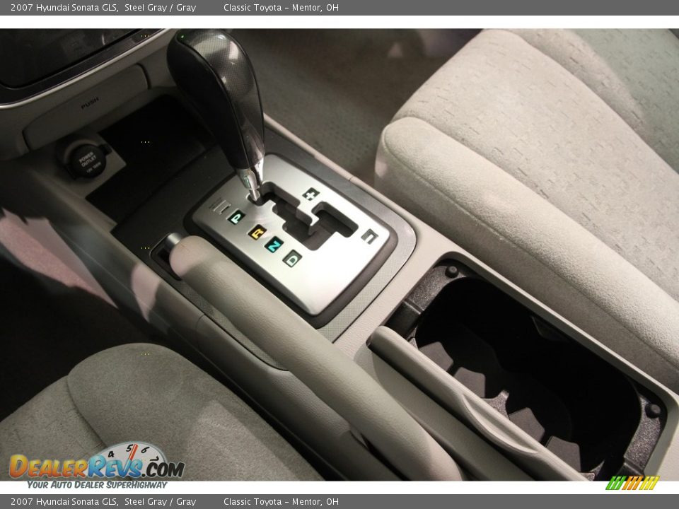 2007 Hyundai Sonata GLS Steel Gray / Gray Photo #10