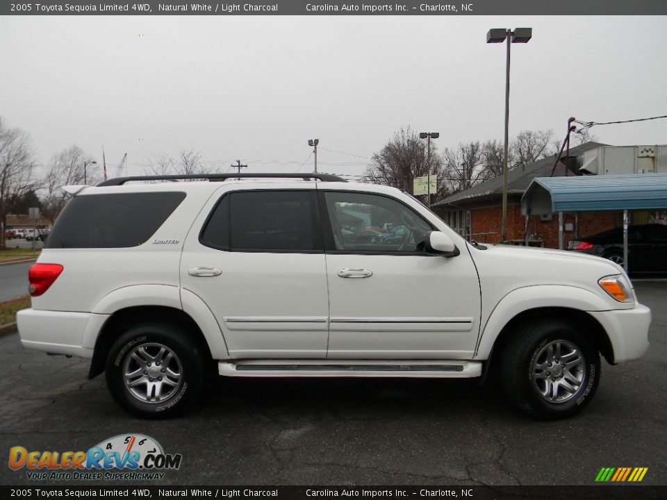 2005 Toyota Sequoia Limited 4WD Natural White / Light Charcoal Photo #11