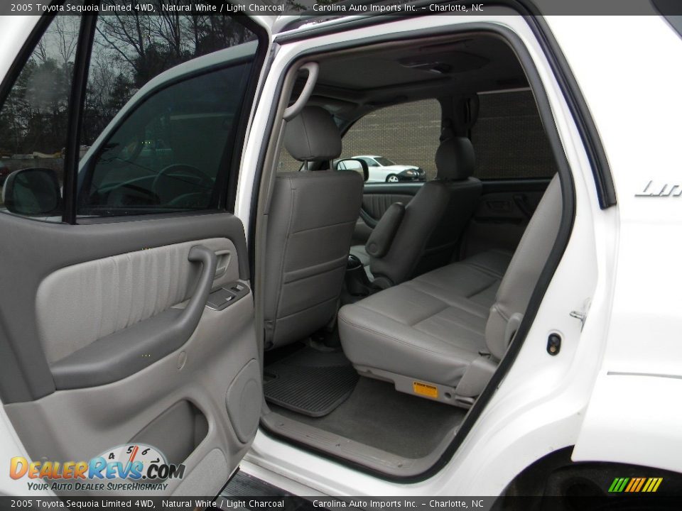 2005 Toyota Sequoia Limited 4WD Natural White / Light Charcoal Photo #19