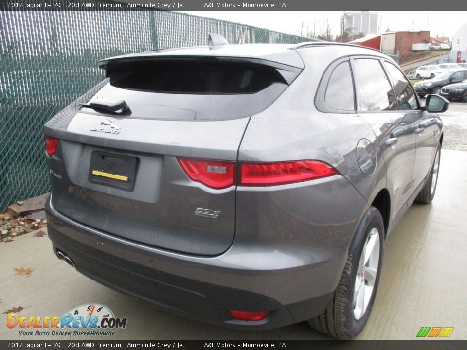 2017 Jaguar F-PACE 20d AWD Premium Ammonite Grey / Jet Photo #4