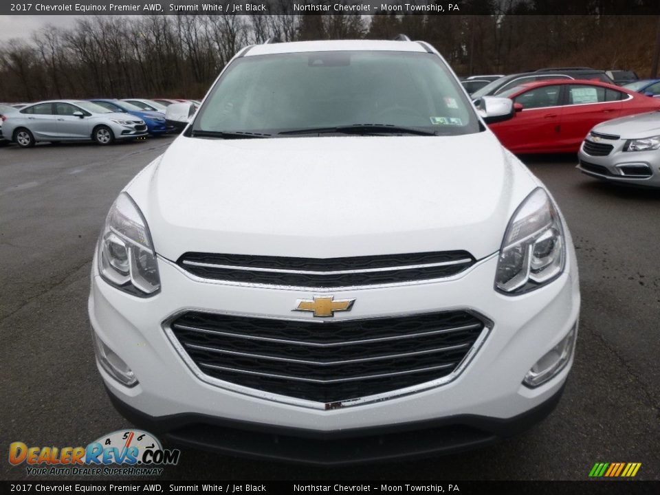 2017 Chevrolet Equinox Premier AWD Summit White / Jet Black Photo #2