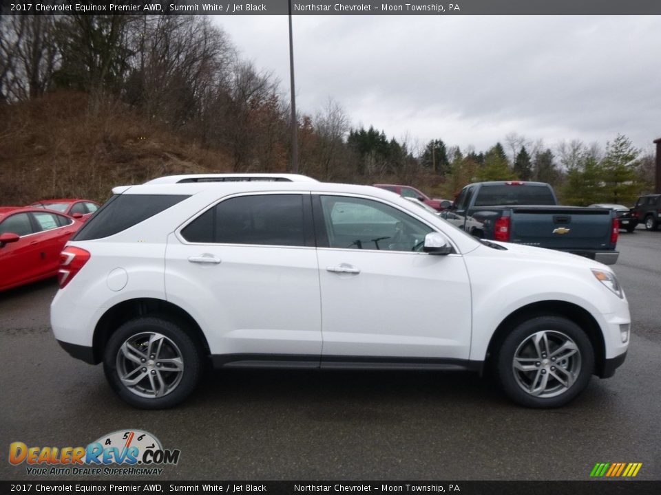 2017 Chevrolet Equinox Premier AWD Summit White / Jet Black Photo #4