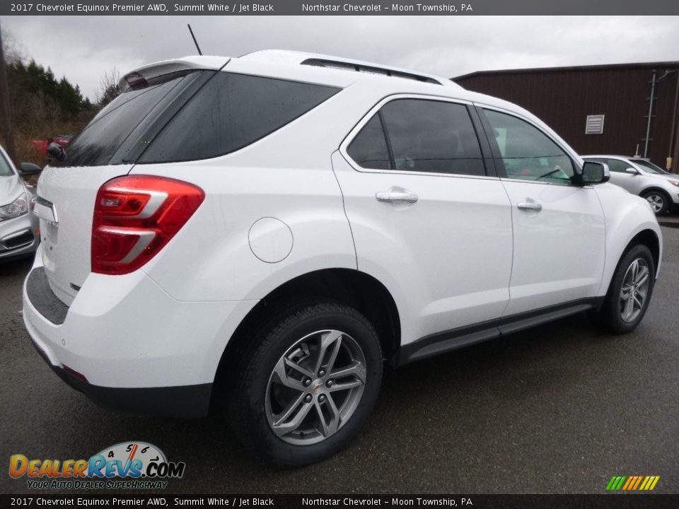 2017 Chevrolet Equinox Premier AWD Summit White / Jet Black Photo #5