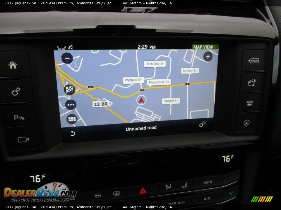 Navigation of 2017 Jaguar F-PACE 20d AWD Premium Photo #17