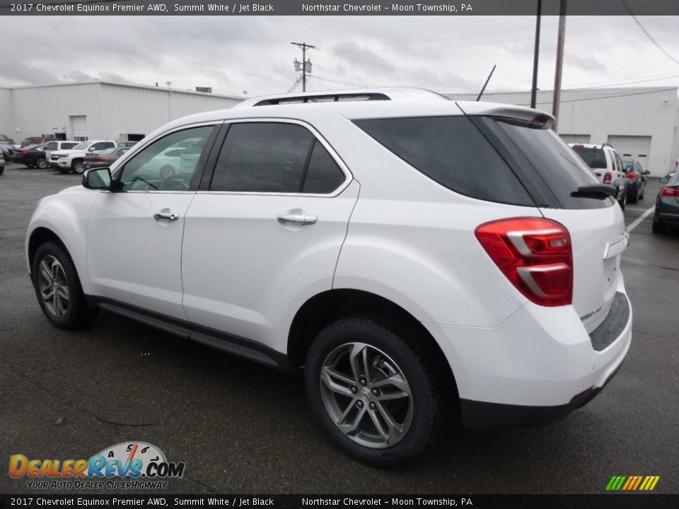 2017 Chevrolet Equinox Premier AWD Summit White / Jet Black Photo #7