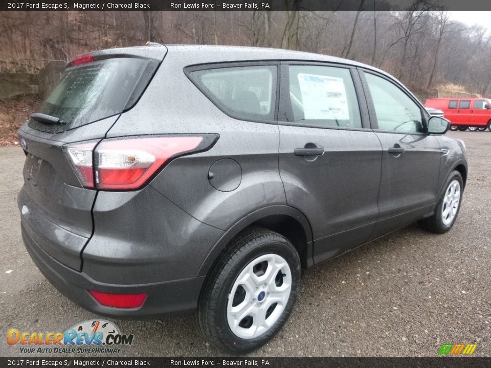 2017 Ford Escape S Magnetic / Charcoal Black Photo #3