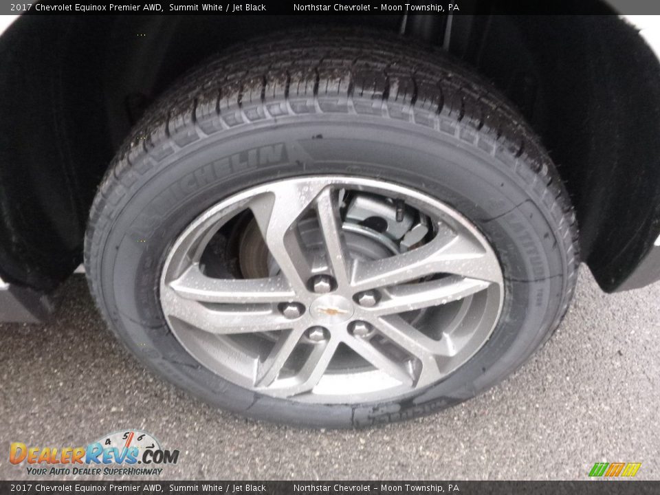 2017 Chevrolet Equinox Premier AWD Summit White / Jet Black Photo #9