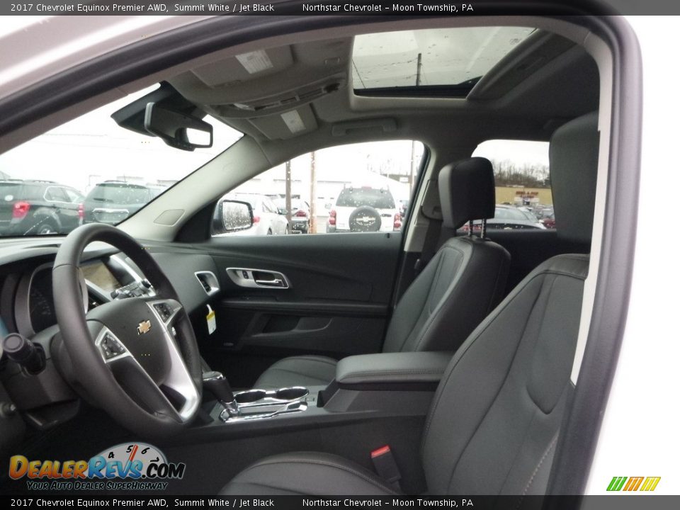 2017 Chevrolet Equinox Premier AWD Summit White / Jet Black Photo #10